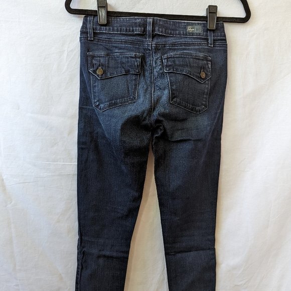 Paige Verdugo Dark Wash Jegging Skinny Jeans Size 27 - Picture 8 of 14